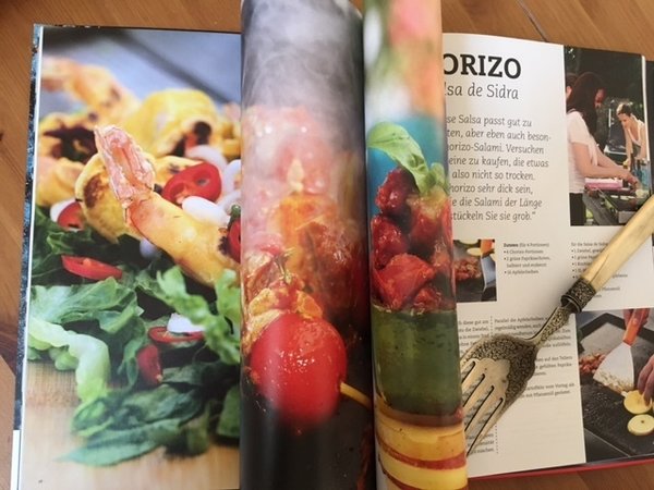 Plancha-Rezeptbuch von Mona Leone, Fire&Food-Verlag